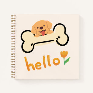 Carnet Bonjour toutou : Joyeux 