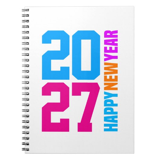Carnet Bonne année 2027 (Devant)