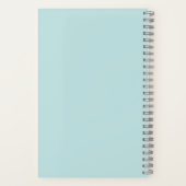 Carnet Bonne année Résolutions Pastel Typographie peintur (Verso)