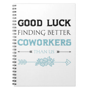 Carnet Bonne Chance Trouver De Meilleurs Cotravailleurs Q