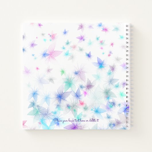 Carnet Bonne fête d'anniversaire 01 (Dos)