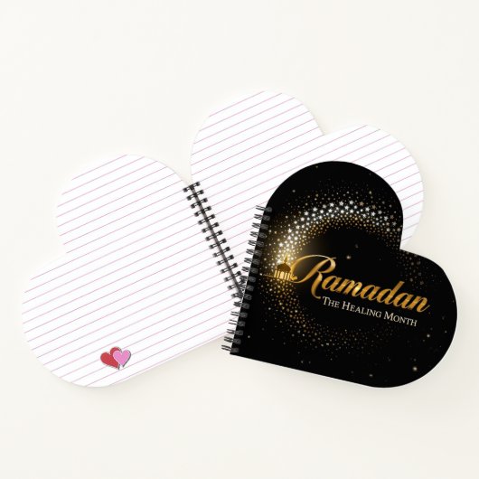 Carnet Bonne fête de Ramadan Mubarak (Intérieur)