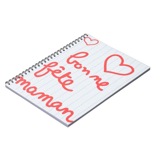 Carnet Bonne fête maman (Côté gauche)