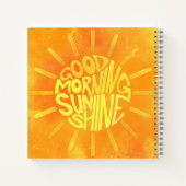 Carnet Bonne nuit, Sunshine ! (Dos)