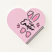 Carnet Bonne Pâques (rose) (Dos)