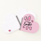 Carnet Bonne Pâques (rose) (Intérieur)