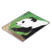 Carnet Bonne peinture Panda (Côté gauche)