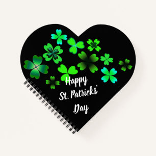 Carnet Bonne St. Patrick's Day, Lucky Clover Green Irish