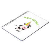Carnet Bonne vache d'anniversaire (Côté gauche)