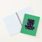 Carnet Bonnes Choses, Inspirant, Manifestation, Vert (Intérieur)