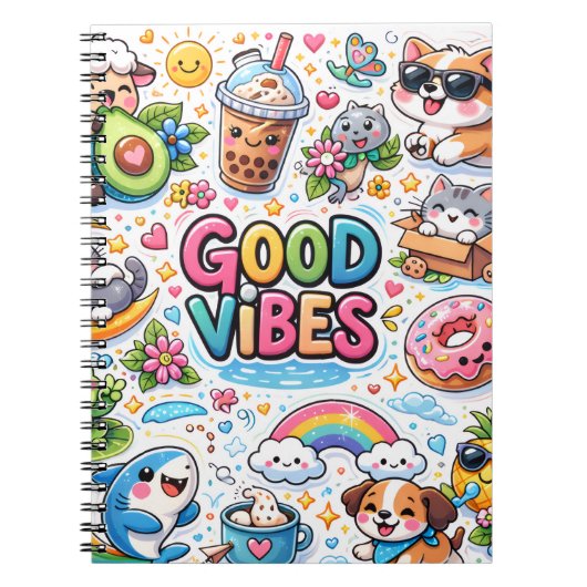 Carnet Bonnes Vibrations Seulement (Devant)