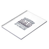 Carnet Bonus Dad of a Baller Vintage Sports Shirt Design_ (Côté gauche)