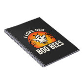 Carnet Boo Bees Halloween Ghost Bee Drôle Design_1 (Côté Droit)