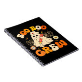 Carnet Boo Boo Crew Drôle Fantôme Pour Infirmière, Rétro  (Côté Droit)