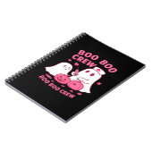Carnet Boo Boo Crew Nurse Funny Halloween Ghost Nurse Gir (Côté gauche)