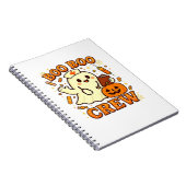 Carnet Boo Boo Infirmière d'équipage Funny Halloween Infi (Côté Droit)