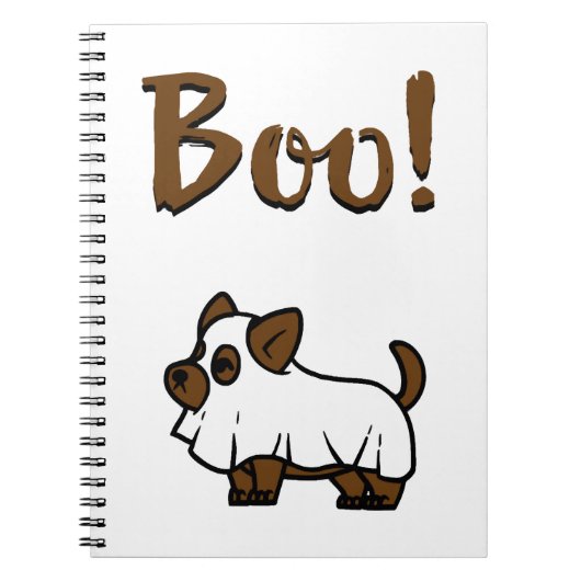 Carnet Boo Halloween (Devant)
