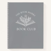 Carnet Book Club Name Personalized Spiral Notebook  (Devant)
