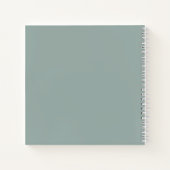 Carnet Book Club Personalized Name Gift Spiral Notebook (Dos)