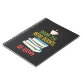 Carnet Book Lover - Tea Books Happy (Côté gauche)