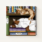 Carnet Book Shelf Cats (Dos)