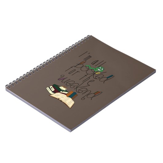 Carnet Booked Weeend (Côté gauche)