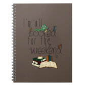 Carnet Booked Weeend (Devant)