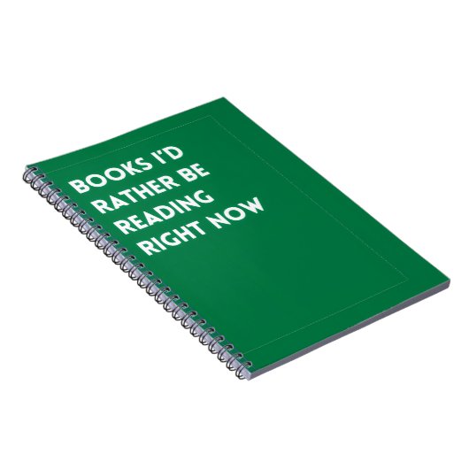 Carnet Booklover Notebook (Côté Droit)