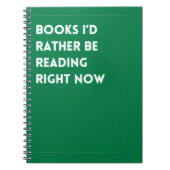 Carnet Booklover Notebook (Devant)