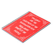 Carnet Booklover's Notebook (Côté gauche)