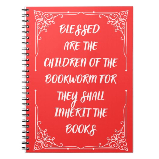 Carnet Booklover's Notebook (Devant)