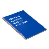 Carnet Booklovers Notebook (Côté Droit)