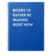 Carnet Booklovers Notebook (Devant)