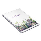 Carnet Books and Plants Watercolor Notebook (Côté Droit)