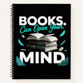 Carnet Books Can Open Your Mind (Devant)