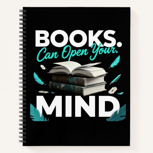 Carnet Books Can Open Your Mind (Devant)