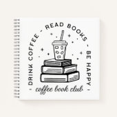 Carnet Books et café amoureux club de lecture groupe rése (Devant)