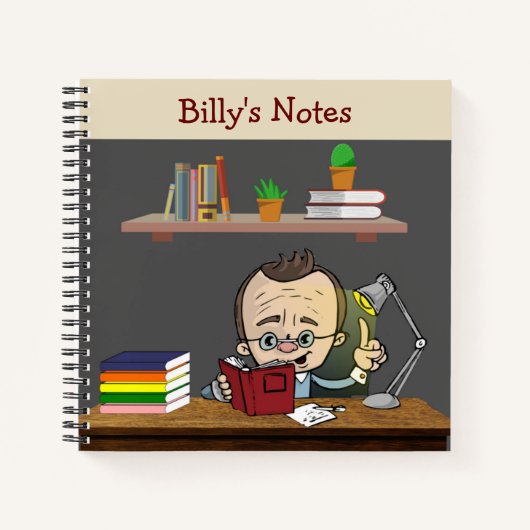 Carnet Bookworm Buddy (Devant)
