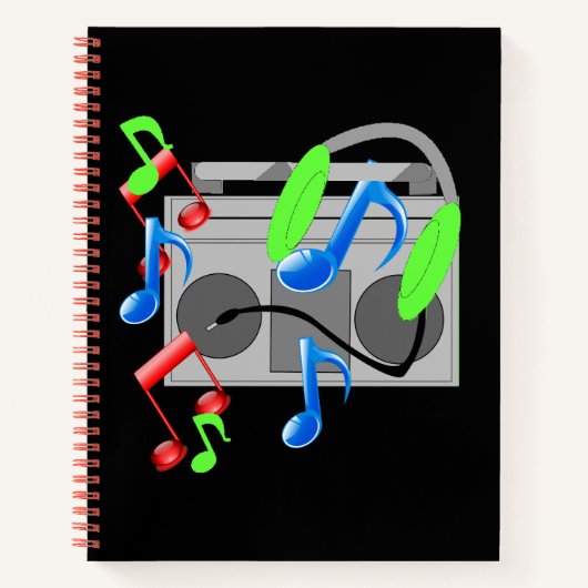 Carnet Boombox (Devant)