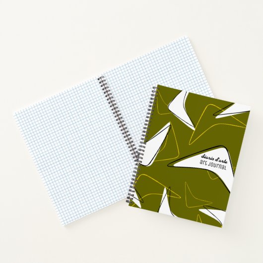 Carnet Boomerangs rétro (Intérieur)