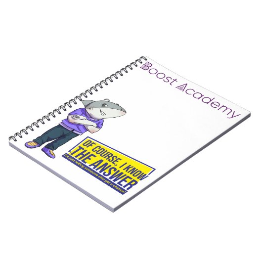 Carnet Boost Academy Sharks (Côté gauche)