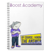 Carnet Boost Academy Sharks (Devant)