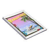 Carnet Boracay Philippines affiche de voyage de plage (Côté Droit)