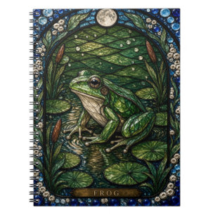 Carnet Bord de Mare aux Grenouilles Illumina Vitrail
