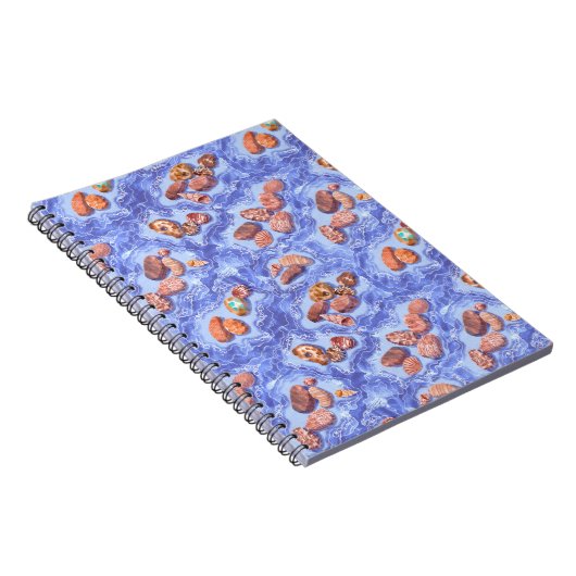 Carnet Bord de mer, vagues, galets (Côté Droit)