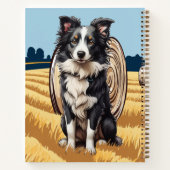 Carnet Border Collie à la ferme (Dos)