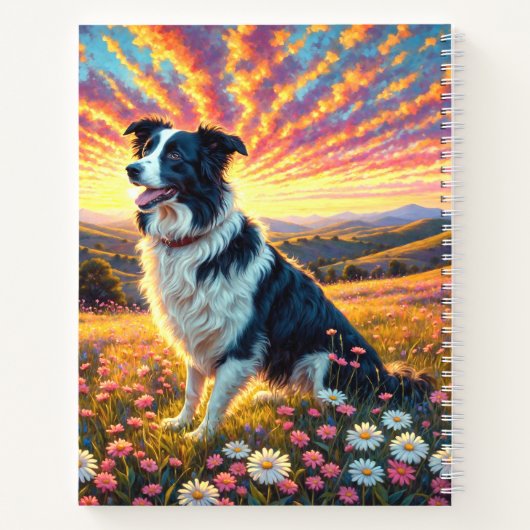 Carnet Border Collie Dog (Dos)