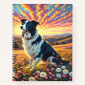 Carnet Border Collie Dog (Devant)