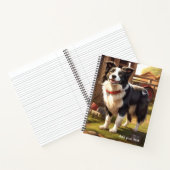 Carnet Border Collie Dog (Intérieur)