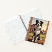 Carnet Border Collie Dog (Intérieur)